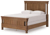 Rowlenstown Queen Poster Bed - Brown