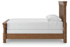 Rowlenstown Queen Poster Bed - Brown