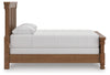 Rowlenstown Queen Poster Bed - Brown