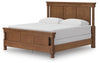 Rowlenstown California King Poster Bed - Brown