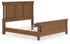 Rowlenstown California King Poster Bed - Brown