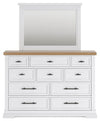 Ashbryn Dresser and Mirror