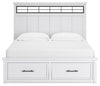 Ashbryn King Panel Storage Bed