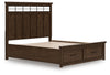 Taffenbrook California King Panel Storage Bed