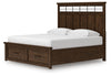 Taffenbrook King Panel Storage Bed