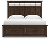 Taffenbrook King Panel Storage Bed
