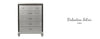 Nightstand Valentino Silver