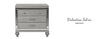 Nightstand Valentino Silver