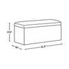 Caster Storage Bench