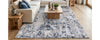 Rug White/Grey Bowman Collection 8' X 10'