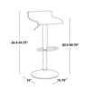 Ale Adjustable Barstool - Set of 3