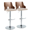 Ariana Adjustable Barstool - Set of 2