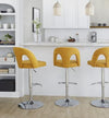 Ava Upholstered Adjustable Barstool - Set of 2