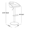 Cassis Adjustable Barstool - Set of 2