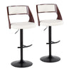 Cecina Adjustable Barstool - Set of 2