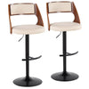 Cecina Adjustable Barstool - Set of 2