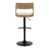 Cecina Adjustable Barstool - Set of 2