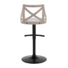 Charlotte Adjustable Barstool - Set of 2