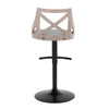 Charlotte Adjustable Barstool - Set of 2