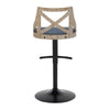 Charlotte Adjustable Barstool - Set of 2