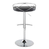 Charlotte Glam Adjustable Barstool - Set of 2