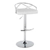 Charlotte Glam Adjustable Barstool - Set of 2
