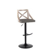 Charlotte Adjustable Barstool - Set of 2