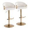 Claire Adjustable Barstool - Set of 2