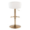 Claire Adjustable Barstool - Set of 2