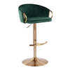 Claire Adjustable Bar Stool - Set of 2