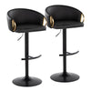 Claire Adjustable Barstool - Set of 2
