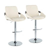 Cosmo Adjustable Barstool - Set of 2