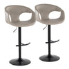 Curva Adjustable Barstool - Set of 2