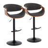 Curvo Adjustable Barstool - Set of 2