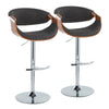 Curvo Adjustable Barstool - Set of 2
