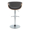 Curvo Adjustable Barstool - Set of 2