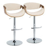 Curvo Adjustable Barstool - Set of 2