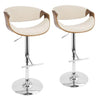 Curvo Adjustable Barstool - Set of 2
