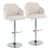 Dahlia Adjustable Barstool - Set of 2
