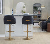 Dahlia Adjustable Barstool - Set of 2