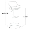 Daniella Adjustable Barstool - Set of 2