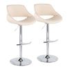 Fabrico Adjustable Bar Stool - Set of 2