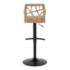 Folia Adjustable Barstool - Set of 2
