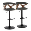 Gardenia Adjustable Barstool - Set of 2