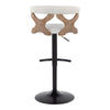 Gardenia Adjustable Barstool - Set of 2