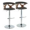 Gardenia Adjustable Barstool - Set of 2