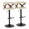 Gardenia Adjustable Barstool - Set of 2