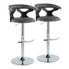 Gardenia Adjustable Barstool - Set of 2