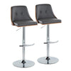 Gianna Adjustable Barstool - Set of 2