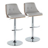 Gianna Adjustable Barstool - Set of 2